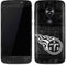NFL Tennessee Titans Black & White Moto E5 Play Skin